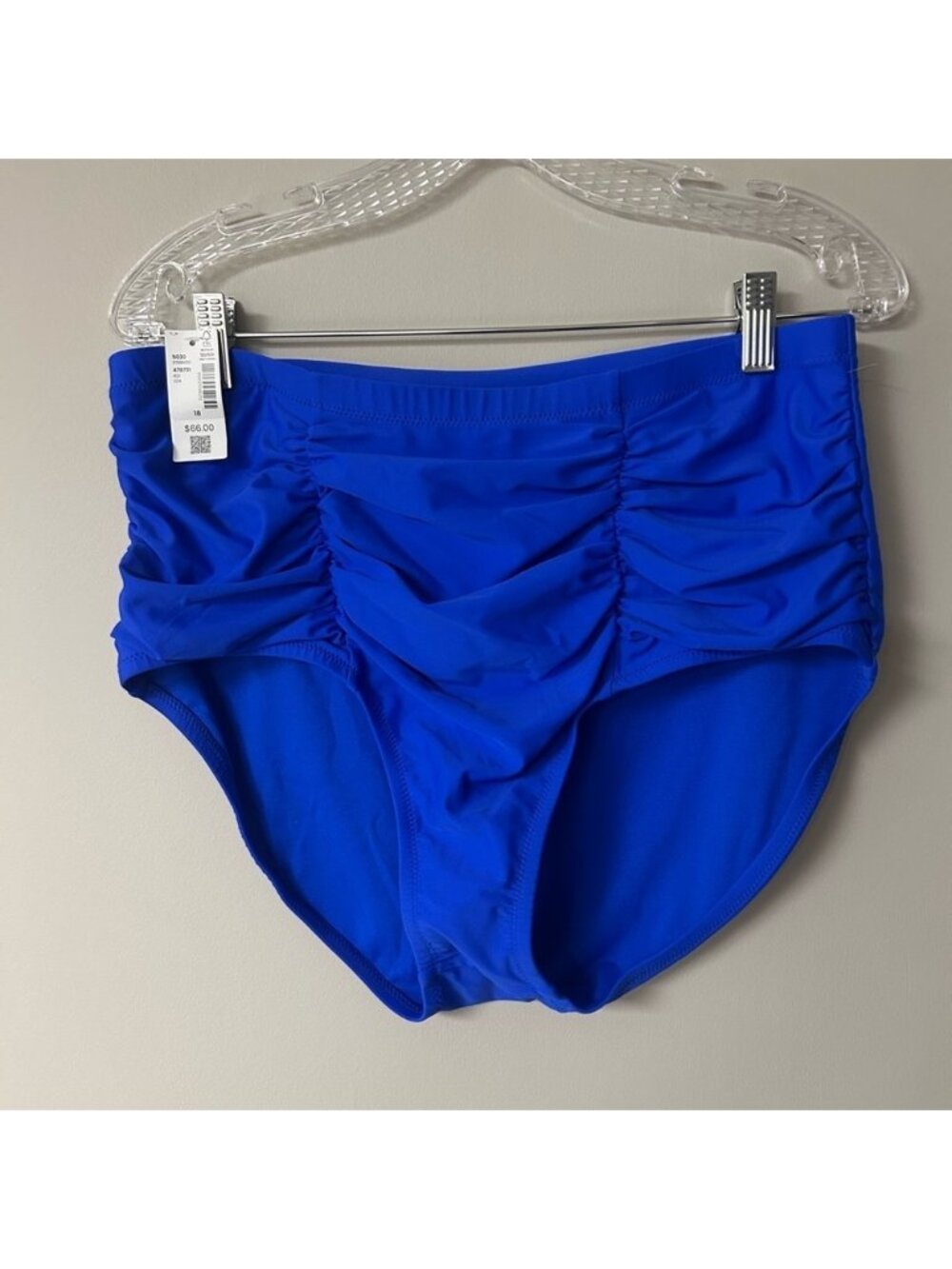 Penningtonโs High Waisted Costa Swim Bottoms-โ Raisins Curve